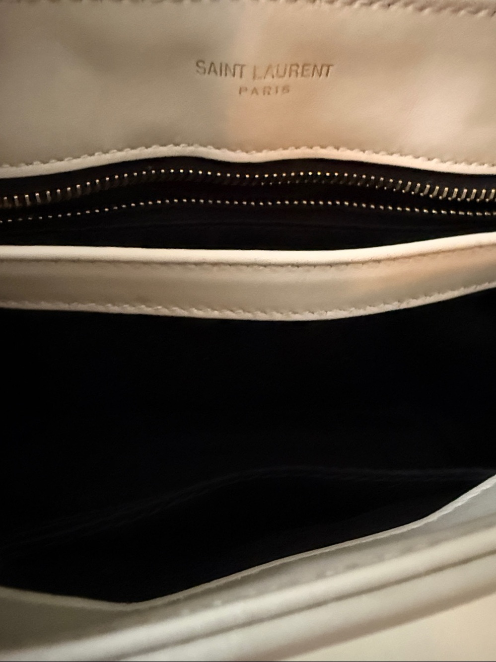 Yves Saint Laurent Cream Crossbody - Picture 10 of 13